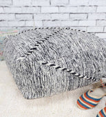 Black Magic Berber Pillow 24"x24" (Wool)