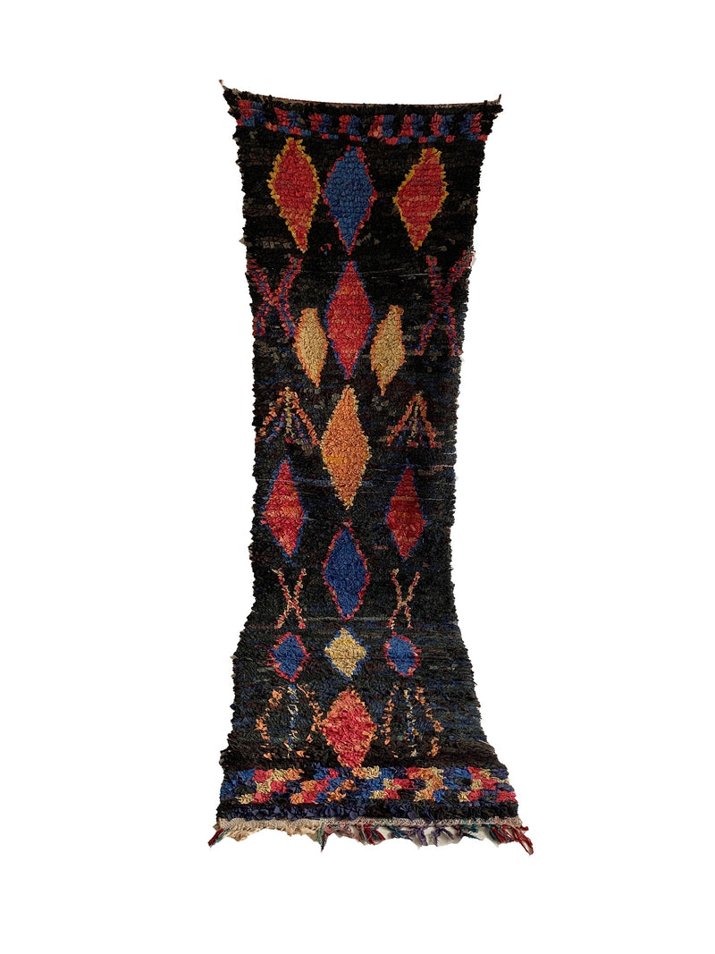 Dry Martini Vintage Moroccan Rug 2'9" x 10'4" (Wool)