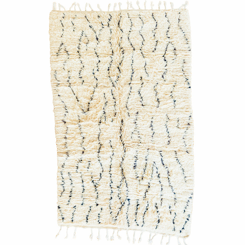 A New Hope Vintage Moroccan Rug 3'10"x6'6" (Wool)