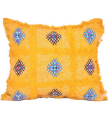 Au Petit Bonheur La Chance Bohemian Pillow 15"x18" (Wool)
