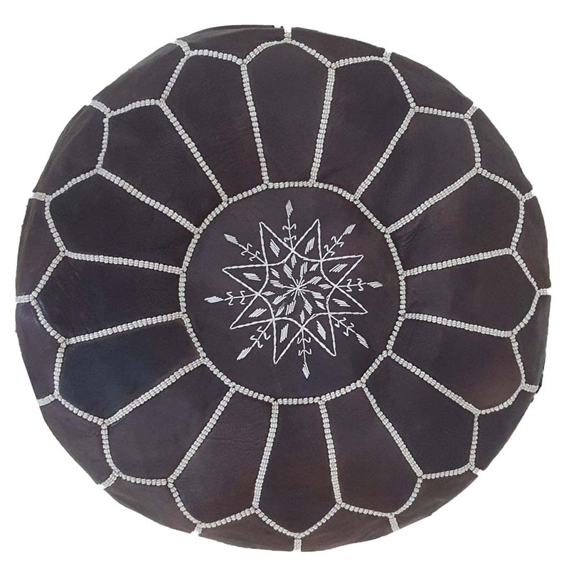 Blue Moon Berber Pillow 13"x21" (Leather)