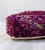 One Wild Life Berber Pillow 28"x28" (Wool)