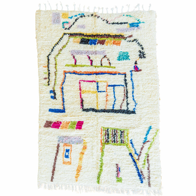 ONE SMALL STEP BERBER RUG MAIN