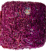 One Wild Life Berber Pillow 28"x28" (Wool)