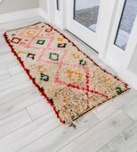 Quinceañera Vintage Moroccan Rug 2'8"x6'5" (Wool)