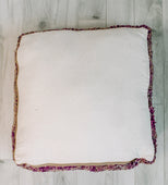The Edge Of The Sea Berber Pillow 28"x28" (Wool)