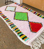 Things To Come Vintage Moroccan Rug 2'7"x3'11" (Wool)