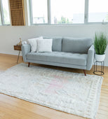 The Wandering Earth Vintage Moroccan Rug 5'3"x8'6" (Wool)