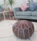 Blame It On Rio Berber Pillow 13.8" x 21.7" (Leather)