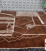 Golden Child Vintage Moroccan Rug 8'x9' (Wool)