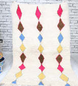 Coffee In Brooklyn Vintage Moroccan Rug 3'x5' (Wool)