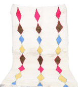 Coffee In Brooklyn Vintage Moroccan Rug 3'x5' (Wool)