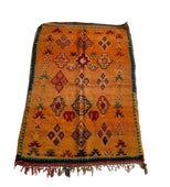 Midcentury Moment Vintage Moroccan Rug 3'3" x 5'1" (Wool)