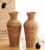 Dry Martini Vase 7" x 24" (Wicker)