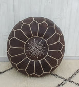 Blue Moon Berber Pillow 13"x21" (Leather)