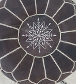 Blue Moon Berber Pillow 13"x21" (Leather)