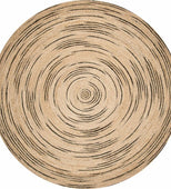 Apocalypse Never Rug 72" x 72" (Jute)