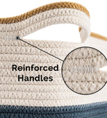 Here's Lookin' At You, Kid Bohemian Wicker Basket 14"x22" (Fabric)