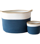 Here's Lookin' At You, Kid Bohemian Wicker Basket 14"x22" (Fabric)