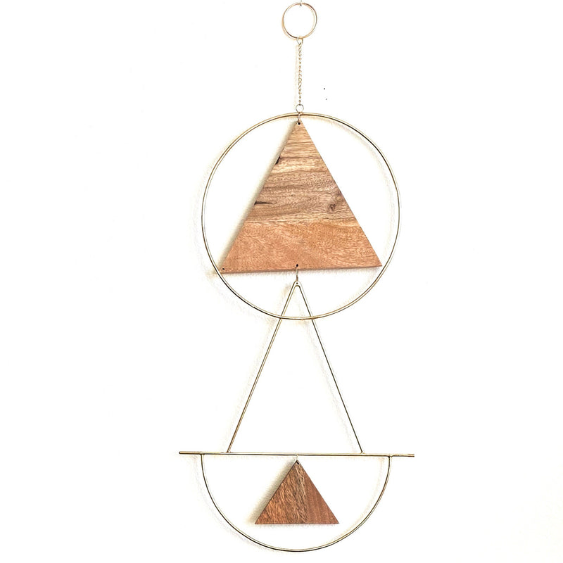 Easter Bunny Wall Hanging 14" x 26" (Wood/Metal)