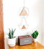 Easter Bunny Wall Hanging 14" x 26" (Wood/Metal)