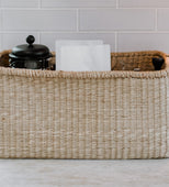 Emma Storage Basket 14" x 6" (Wicker)