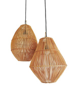 Ever Ours Wicker Lamp Set of 2 9"x11" (Wicker)