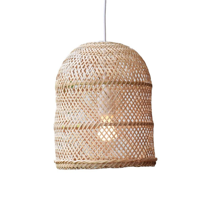 California Love Wicker Lamp 11" x 13" (Wicker)