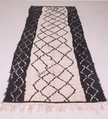 King Of The North Vintage Moroccan Rug 3'x9' (Wool)