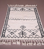 Close Encounters Vintage Moroccan Rug 3'x4' (Wool)