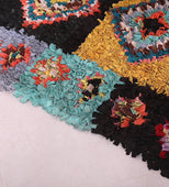Birthday Cake Vintage Moroccan Rug 3'x6' (Wool)