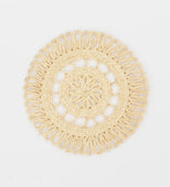 If Wishes Came True Set of 4 Boho Wicker Placemats 12" (Wicker)