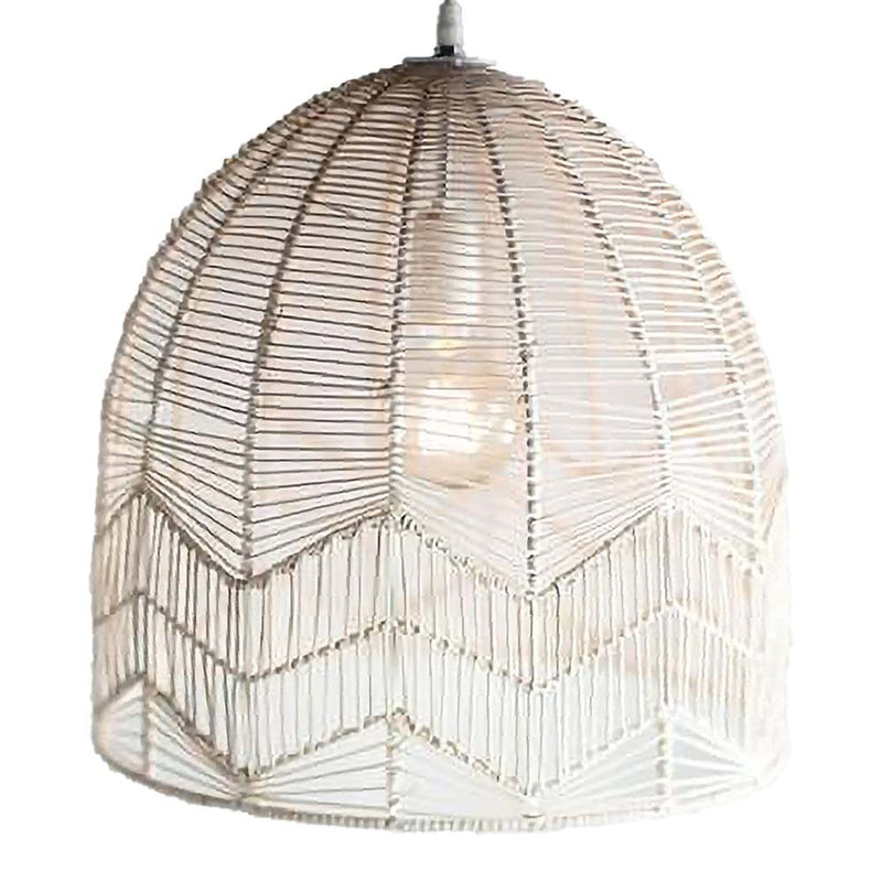 Dimension-X Hanging Lamp 18" x 18" (Wicker)