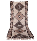 Midcentury Moment Vintage Moroccan Rug 2'x6' (Wool)