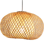 Bow Tie Baby Pendant Lamp 7" x 10" (Bamboo)