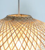 Bow Tie Baby Pendant Lamp 7" x 10" (Bamboo)