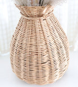 Everybody Loves Somebody Handwoven Vase 8" x 13" (Wicker)