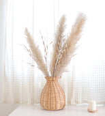 Everybody Loves Somebody Handwoven Vase 8" x 13" (Wicker)