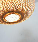 Bow Tie Baby Pendant Lamp 7" x 10" (Bamboo)