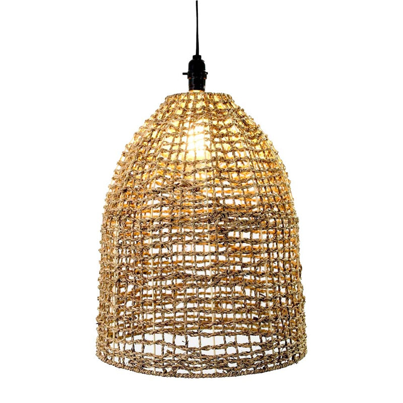 All Summer Wicker Lamp 17" x 20" (Wicker)