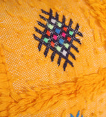 Au Petit Bonheur La Chance Bohemian Pillow 15"x18" (Wool)