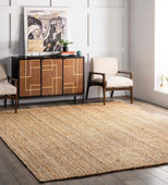 Anchor And Hope Rug 60" x 96" (Jute)