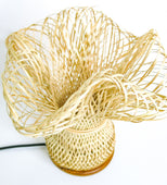 Desert Yuletide Table Lamp 10" x 9" (Bamboo)