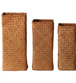 DreamCatcher Set Of 3 Vase (Straw)