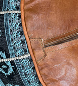 Almost Paradise Ottoman 13" x 21" (Leather)