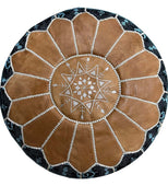 Almost Paradise Ottoman 13" x 21" (Leather)