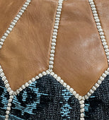 Almost Paradise Ottoman 13" x 21" (Leather)