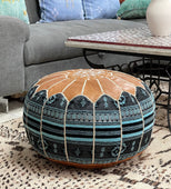 Almost Paradise Ottoman 13" x 21" (Leather)