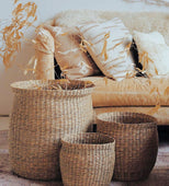 Clockwork Orange Set of 3 Storage Basket (Wicker)