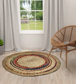 A Bug's Lyfe Rug 40" (Jute/Polyester)